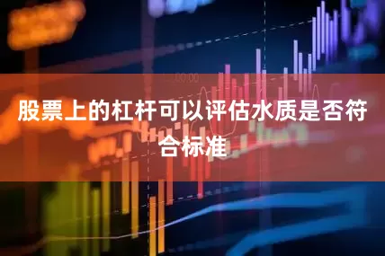 股票上的杠杆可以评估水质是否符合标准